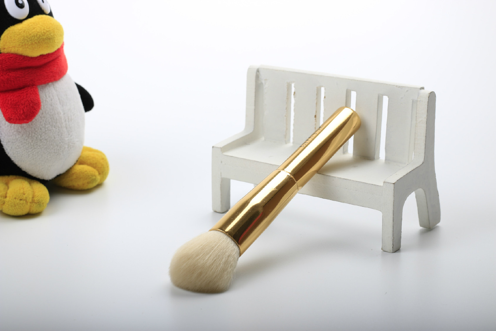 意大利kiko化妆刷 6支金色铝管化妆刷套装 专业化妆美妆工具示例图4