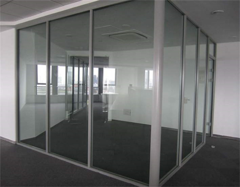 玻璃隔断隔断 鸿森玻璃隔断订做 市场报价质量保证