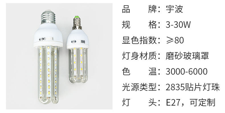 LED照明玉米灯 家具建筑装饰玉米灯 10w20w30w大功率定制玉米灯示例图3