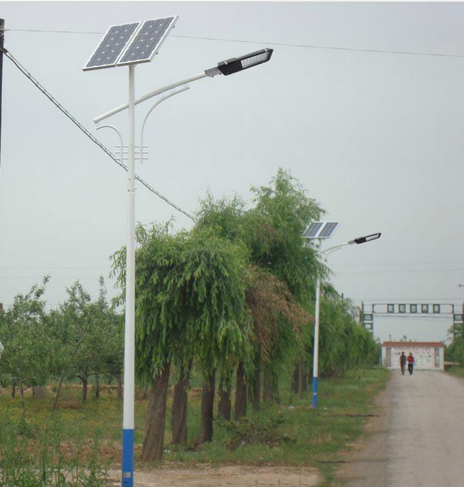 爆款led太阳能路灯 6米太阳能道路灯 LED路灯低价 库存路灯杆定做示例图3