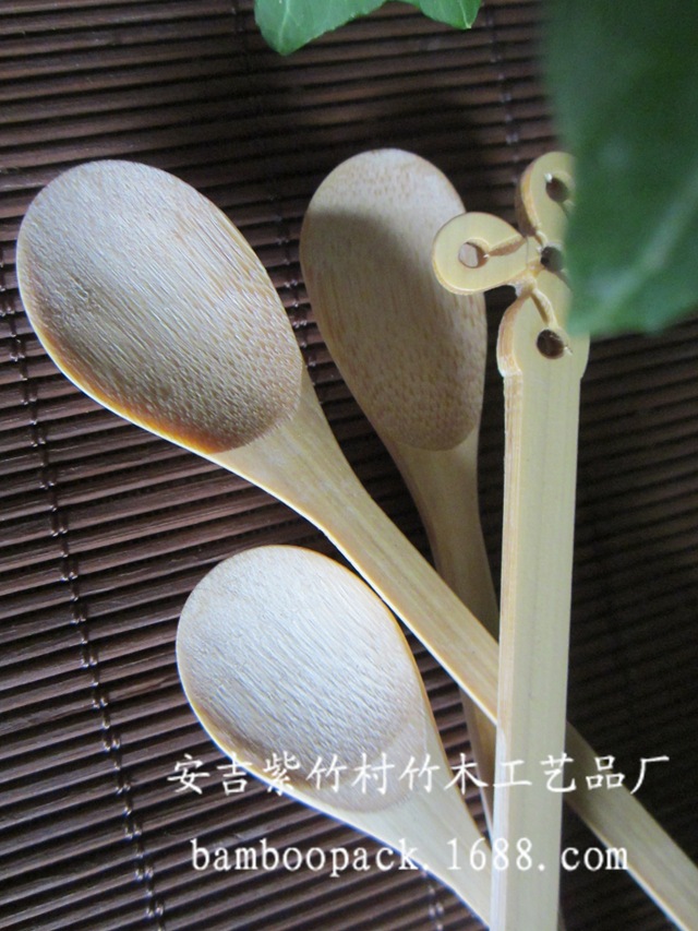 中国风精致茶具 高档做工精细茶粉勺 竹制茶具配件示例图39
