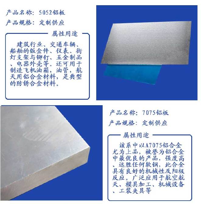 山东淄博 铝板 合金铝板 铝棒  6061合金铝板示例图2