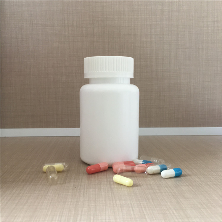 120g固体药用塑料瓶小空瓶子医用装白色药瓶胶囊片剂分装瓶示例图10