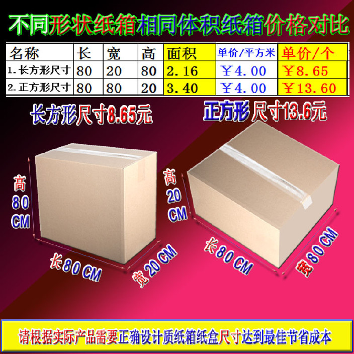 广东中山市纸箱厂 纸箱淘宝订做 纸箱纸盒示例图3