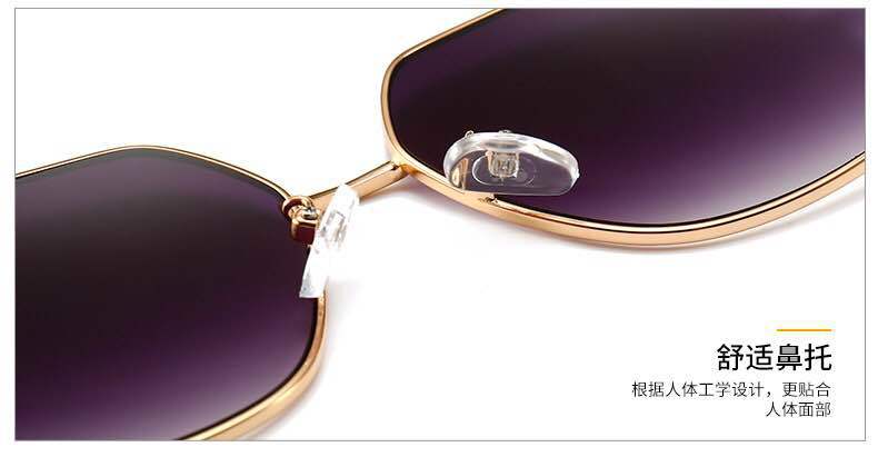 厂家直销2018个性潮流太阳镜经典时尚男女通用墨镜金属框架眼镜示例图16