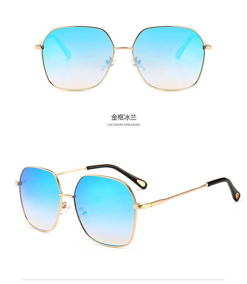 厂家直销2018个性潮流太阳镜经典时尚男女通用墨镜金属框架眼镜示例图13