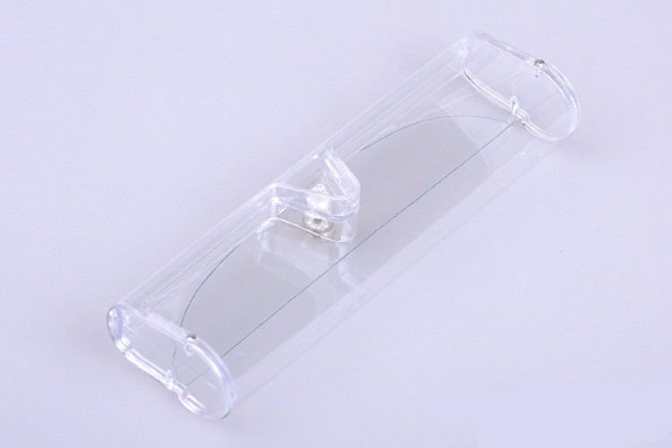 批发pvc透明眼镜盒 老花镜盒 夹片眼镜盒 老花镜盒眼镜盒眼镜框盒示例图10