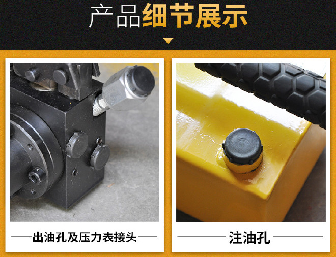 SDB双作用手动泵 插式阀SBD手动泵 超高液压手动泵 SYB-2S示例图8