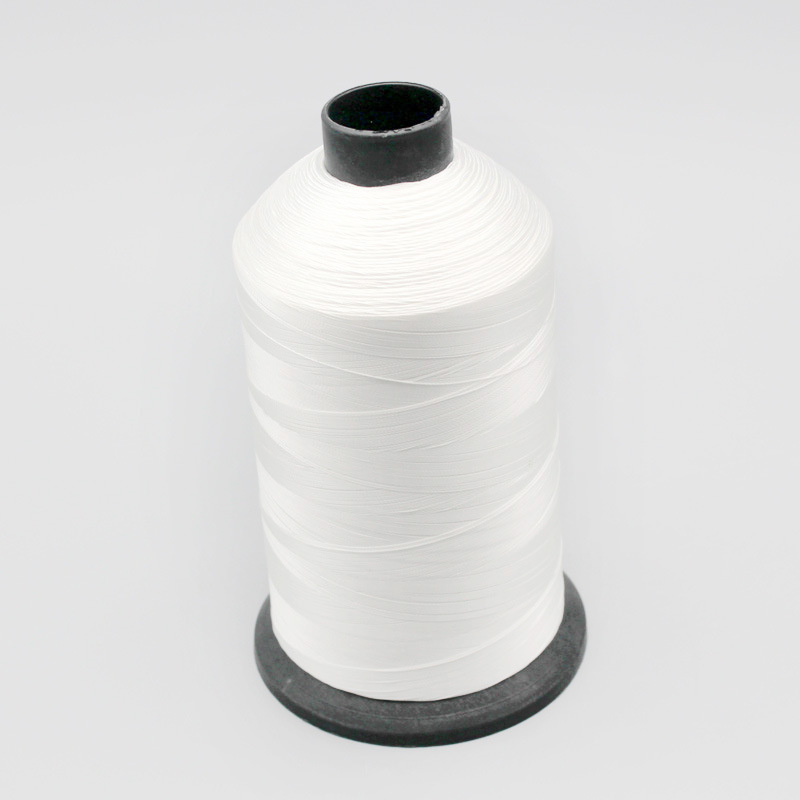 厂家直销 涤纶缝纫线 白色缝纫机线 拷边缝纫机线批发示例图1