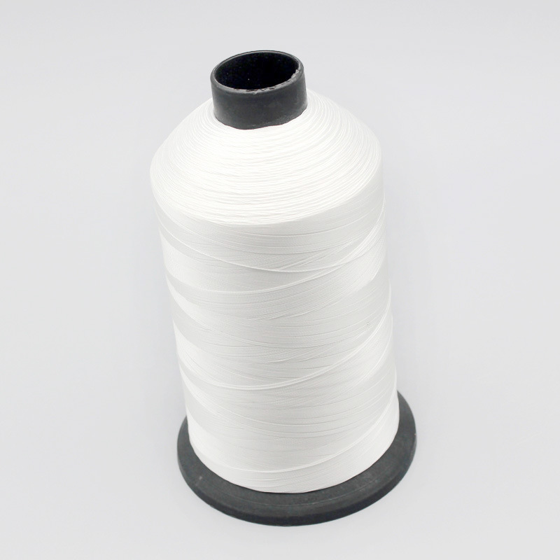 厂家直销 涤纶缝纫线 白色缝纫机线 拷边缝纫机线批发示例图2