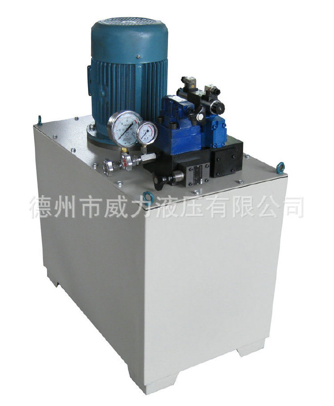 液压工具铸钢电动泵 单回路液压电动泵 立式电动泵 双向电动泵示例图3