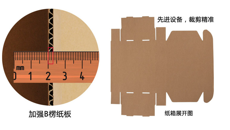 现货供应三层特硬T4优质快递飞机盒 限发广东省示例图10