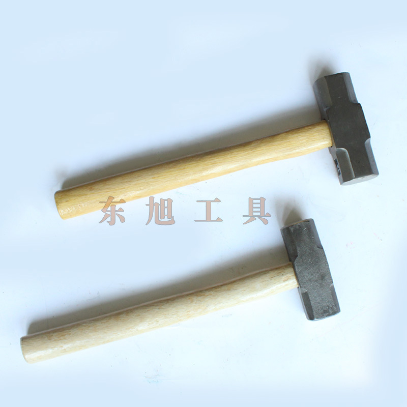 工厂加工定制八角锤 建筑石工锤 工业碳钢大锤 安装装修榔头锤子示例图6