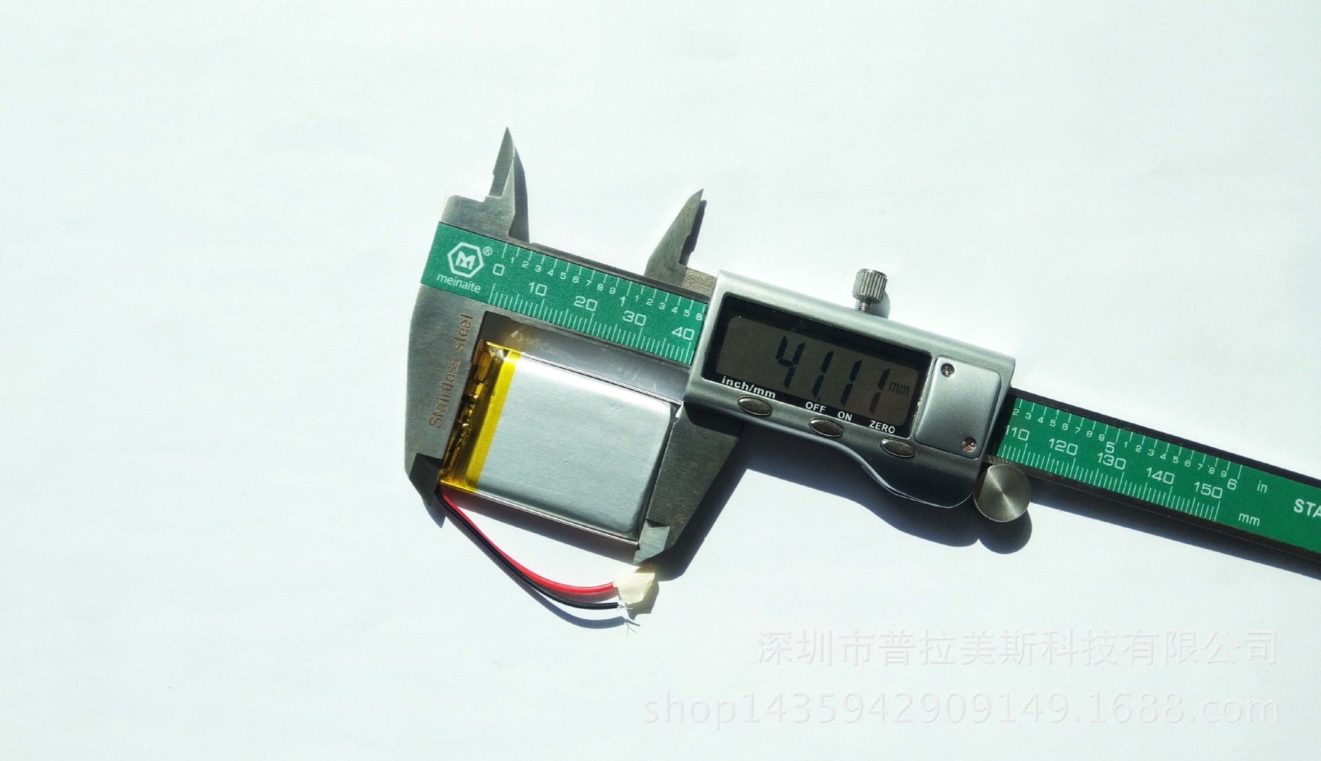 可充电聚合物锂电池603040/600MAH 美容仪按摩器蓝牙音箱手柄电池示例图8