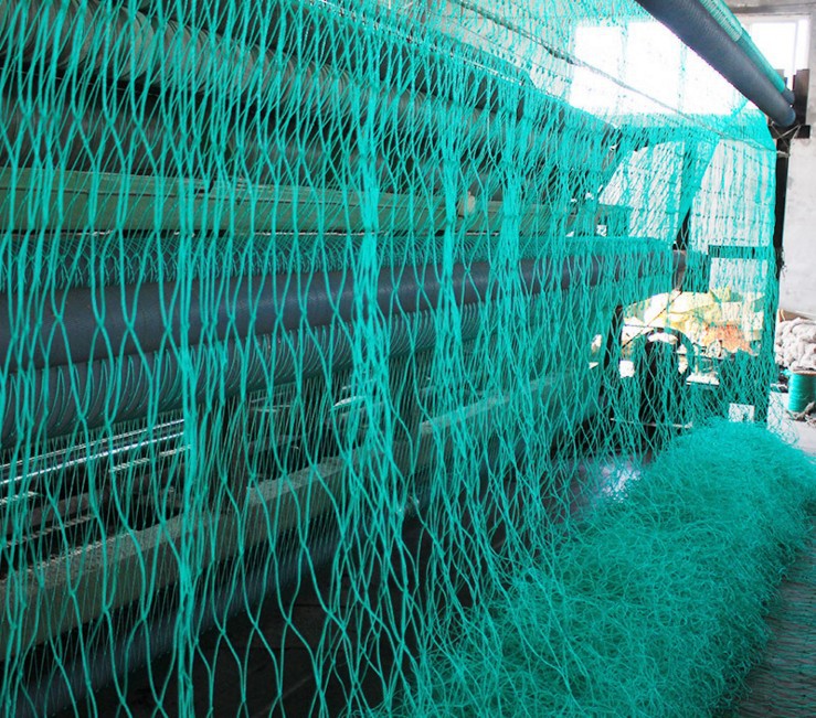 球场围网  聚乙烯高尔夫场地围网 白色尼龙围网 封顶网 绿色 绳网示例图6