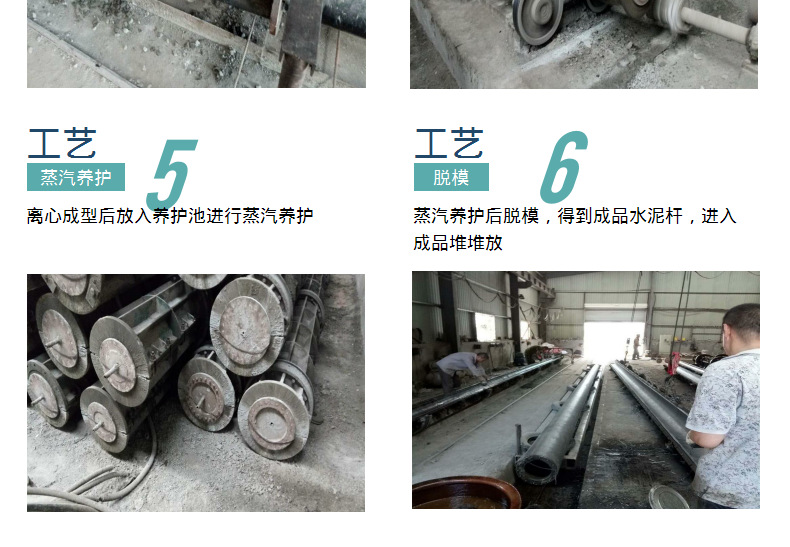 葫芦岛15米水泥电线杆预应力非预应力水泥电杆厂家规格示例图4