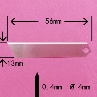 (厂家生产刀片加工)奇型刀片定制齿轮刀片加工定制工具刀片定制示例图3