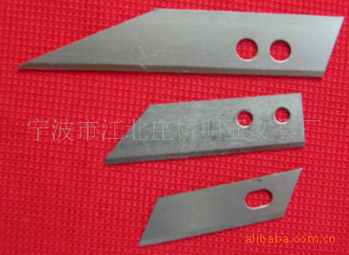 （厂家生产刀片）各类奇型刀片 文具刀片 牛角刀片订制示例图8
