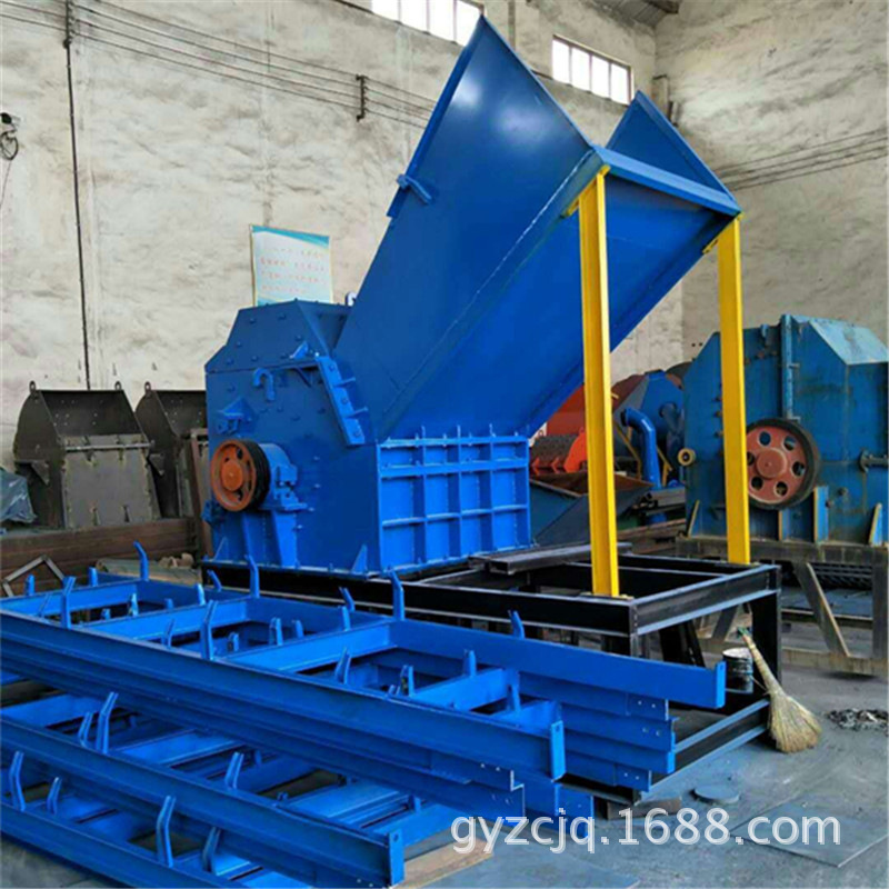 大型金屬破碎機 廢舊易拉罐油漆桶粉碎機 廢鋼廢鐵重型破碎機示例圖6