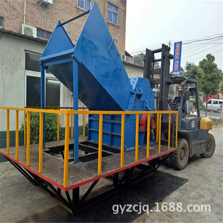 大型金屬破碎機 廢舊易拉罐油漆桶粉碎機 廢鋼廢鐵重型破碎機示例圖2