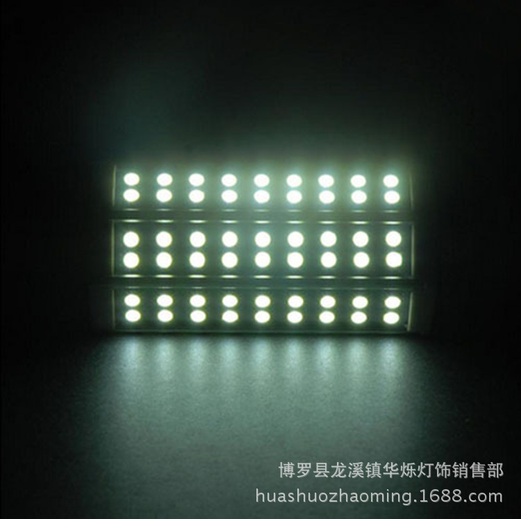 R7S横插灯78/118/189MM 5050 LED代替投光灯卤素灯碘钨灯示例图12