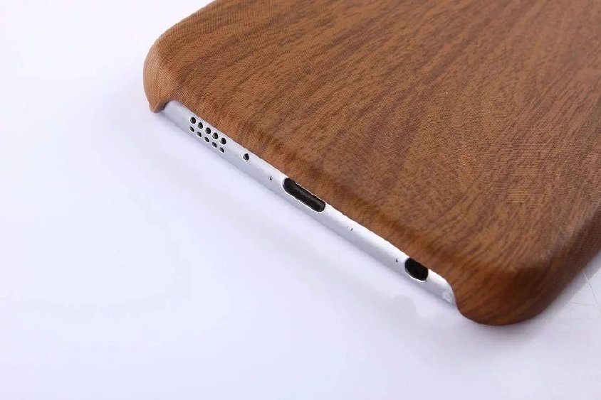 新款现货iphone6手机壳PU木纹壳苹果6plus木纹超薄手机保护壳套示例图45