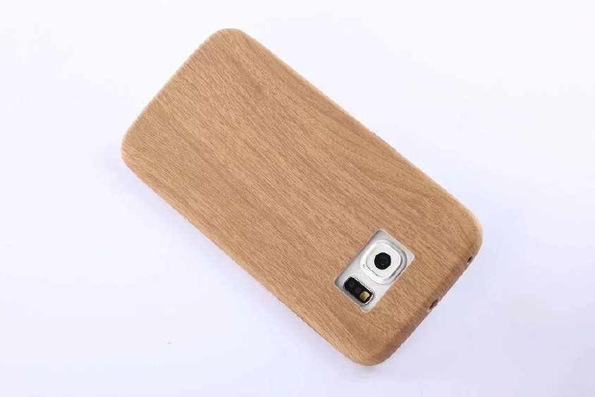 新款现货iphone6手机壳PU木纹壳苹果6plus木纹超薄手机保护壳套示例图35