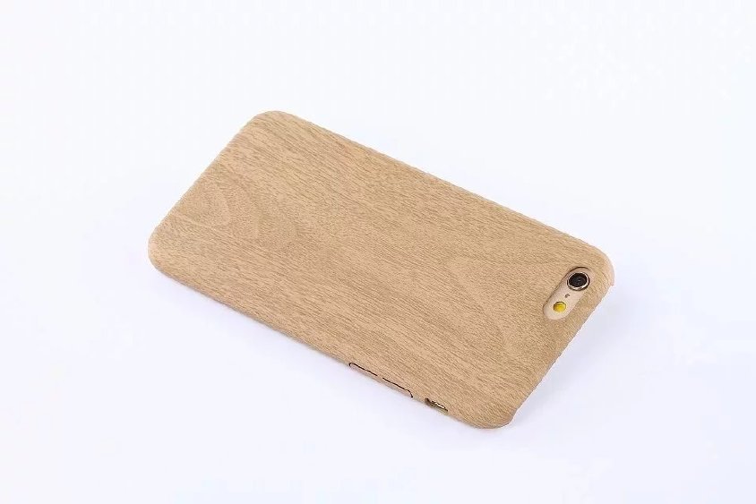 新款现货iphone6手机壳PU木纹壳苹果6plus木纹超薄手机保护壳套示例图6