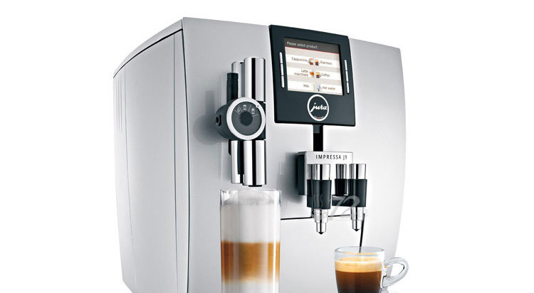瑞士JURA优瑞 IMPREESA J9 TFT 意式全自动咖啡机 北京咖啡机租赁示例图1