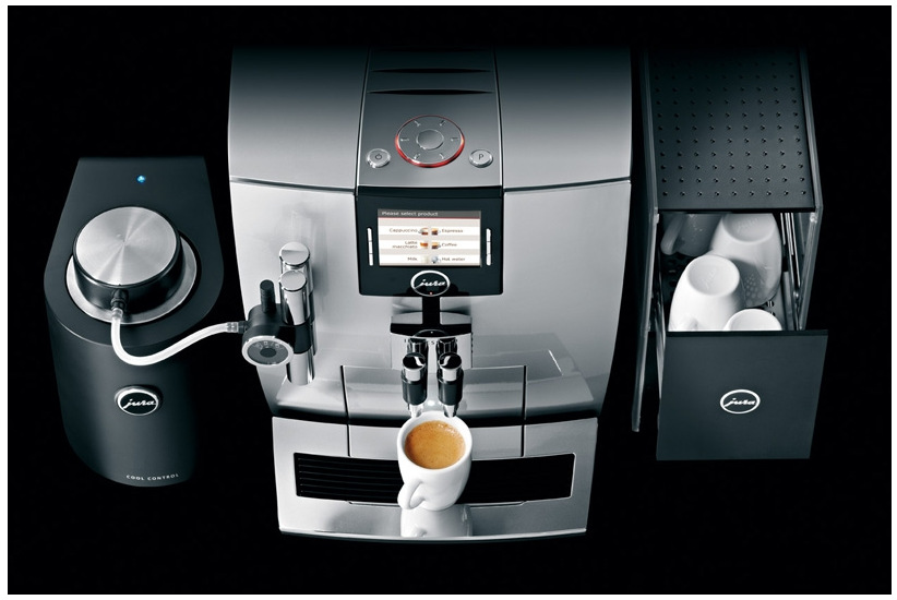 瑞士JURA优瑞 IMPREESA J9 TFT 意式全自动咖啡机 北京咖啡机租赁示例图6