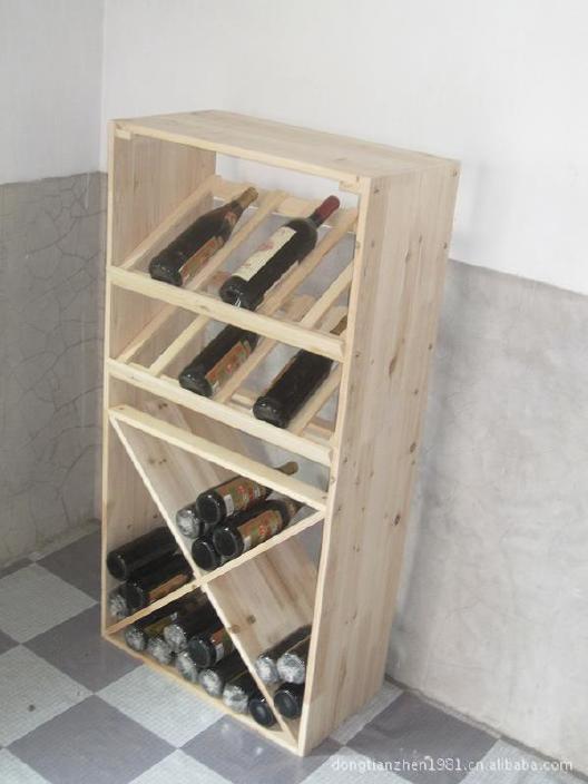 实木  红酒架 红酒 展示 储存 创意 时尚 红酒柜示例图5