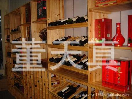 红酒架 实木 创意 白酒柜葡萄 展示储存时尚尺寸可定做示例图9