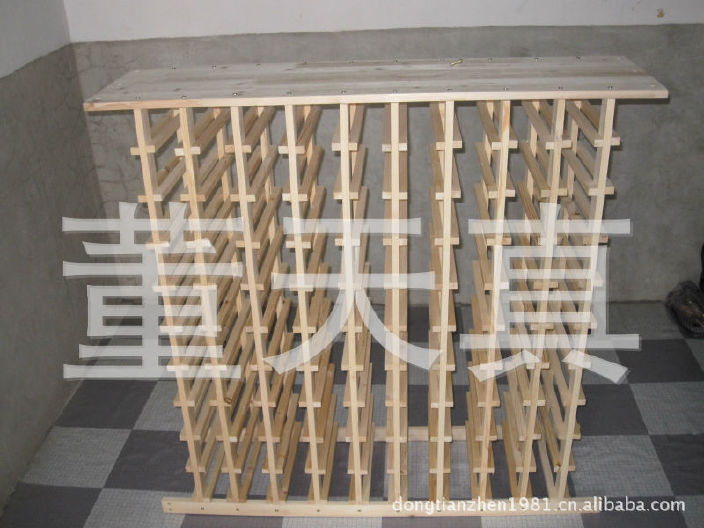 实木红酒架 白葡萄酒货架 木制展示欧式 酒窖设计 尺寸可定做示例图7