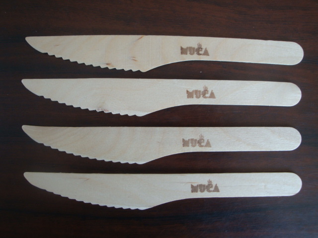 供应刀叉勺 木质环保刀叉勺 一次性木刀叉勺 套装160MM刀叉勺示例图17