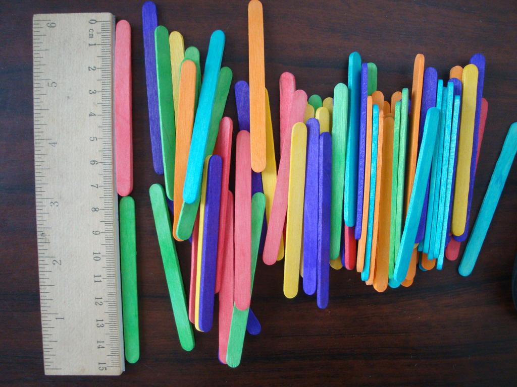 儿童手工DIY锯齿棒 100支 益智拼接锯齿棒 儿童手工锯齿棒示例图4