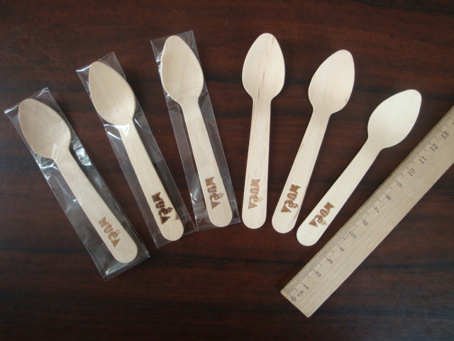 供应刀叉勺 木质环保刀叉勺 一次性木刀叉勺 套装160MM刀叉勺示例图18