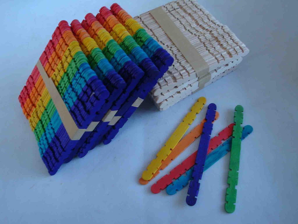 儿童手工DIY锯齿棒 100支 益智拼接锯齿棒 儿童手工锯齿棒示例图5