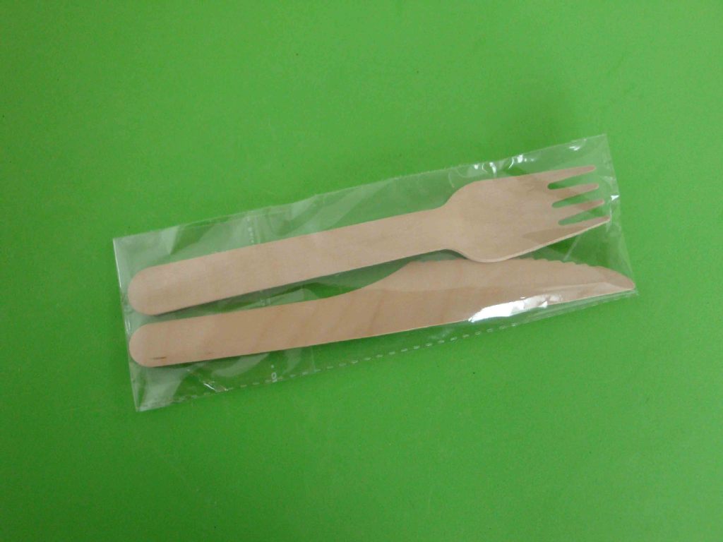 供应刀叉勺 木质环保刀叉勺 一次性木刀叉勺 套装160MM刀叉勺示例图10