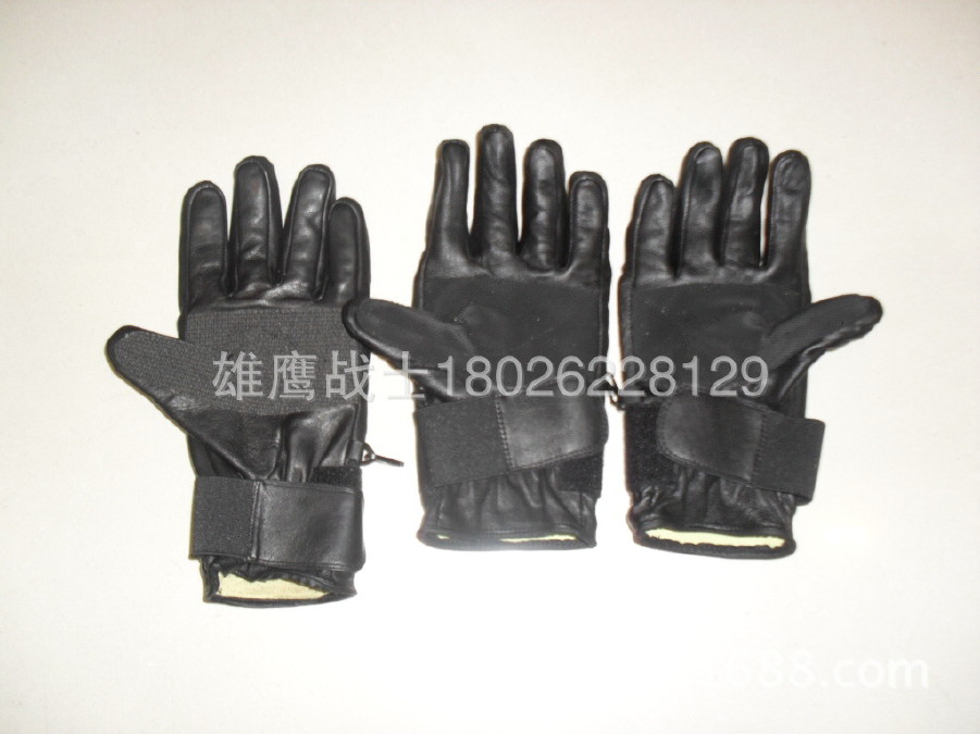 特种兵防护手套 牛皮战术长指工厂 广州手套工厂长期生产牛皮手套示例图8