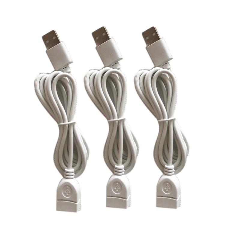 USB母座线,usb公母连接线,太阳能灯延长线,太阳能USB充电线批发示例图5