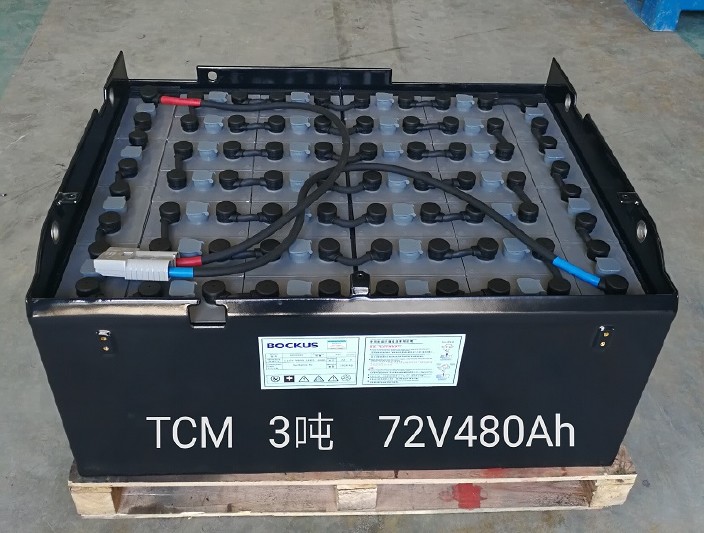 TCM FB35-7电动叉车电池72V480AH叉车电瓶示例图3