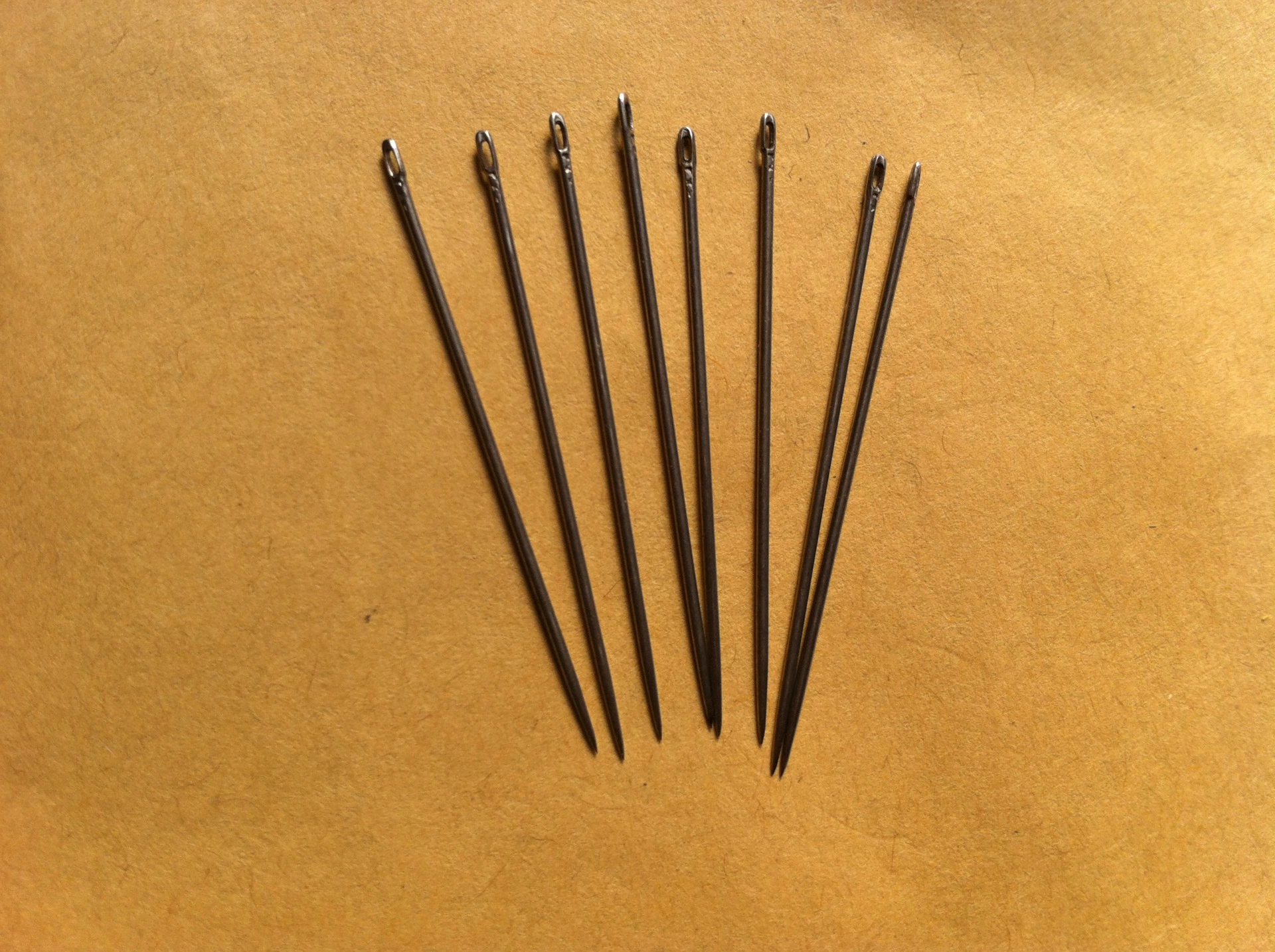 大头针 大眼家用老式碳钢多规格手工针手缝针缝被针示例图2