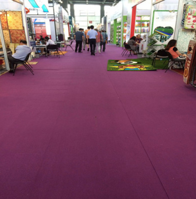 红地毯 婚庆地毯深紫色紫红色浅紫色地毯 一次性地毯厂家直销地毯示例图6