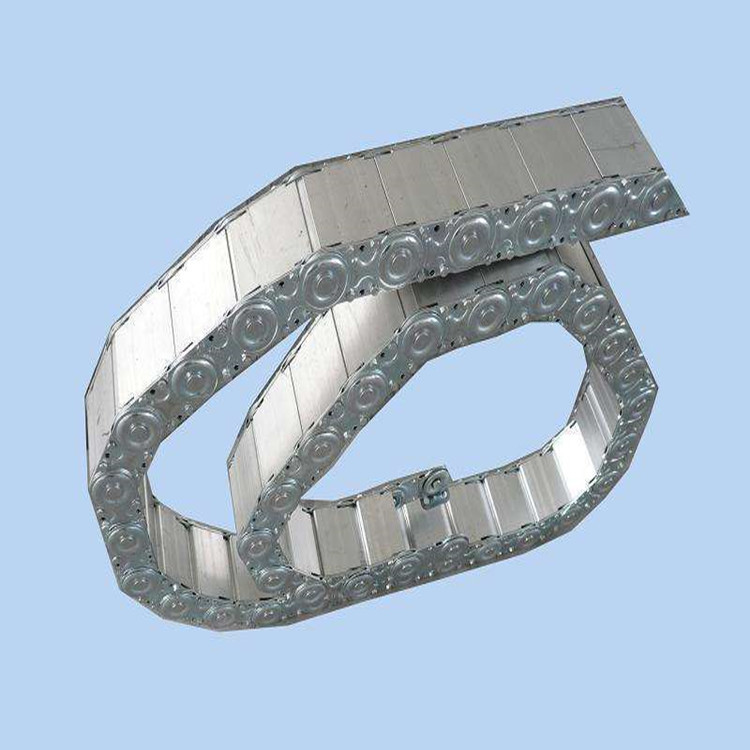 机床钢制拖链 工程拖链 金属拖链不锈钢链拼装连接包邮示例图6
