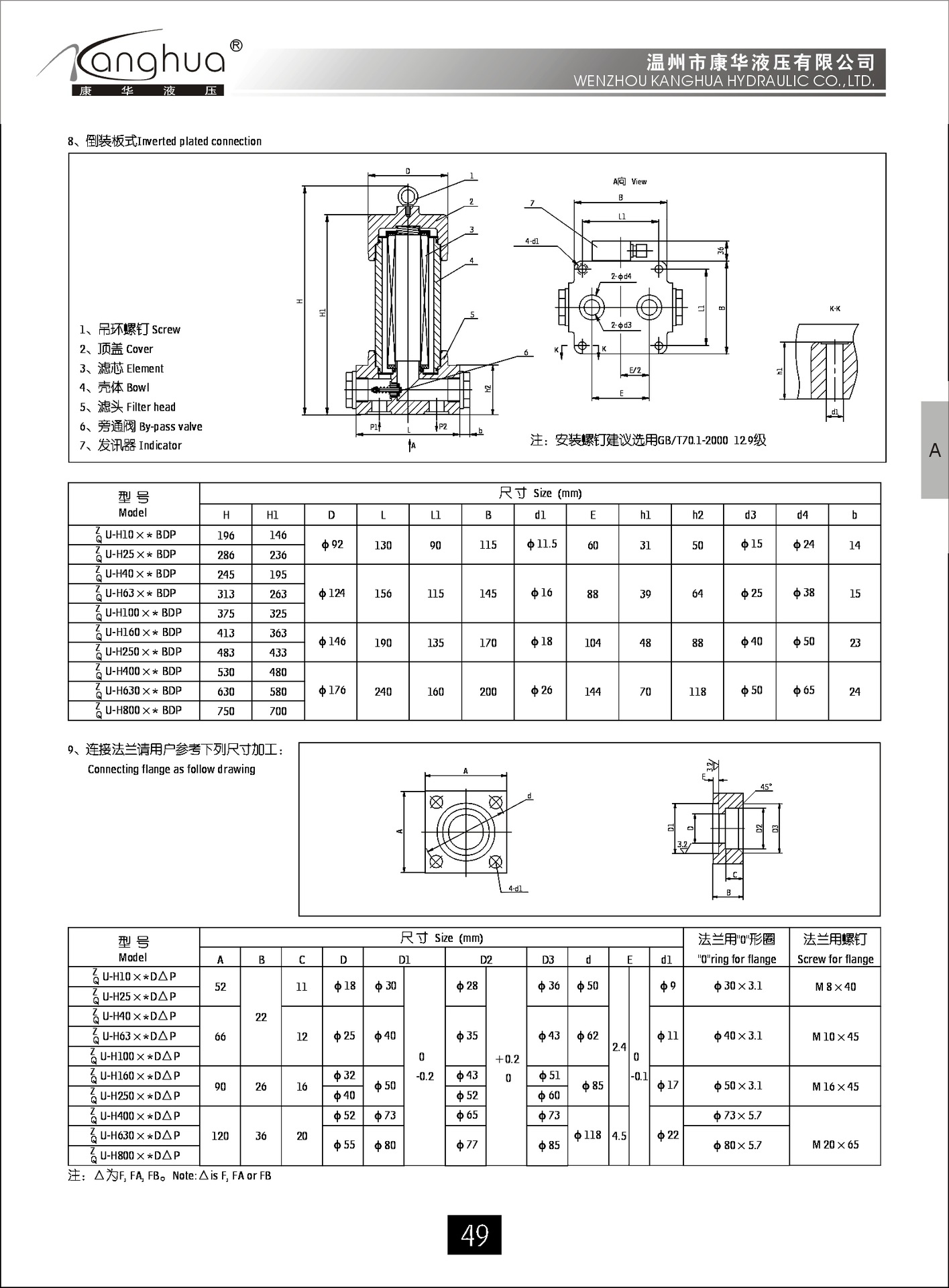 供应高压滤芯HX-800×10 20 30Q2， QU-H滤芯 玻纤 滤芯 滤网示例图7