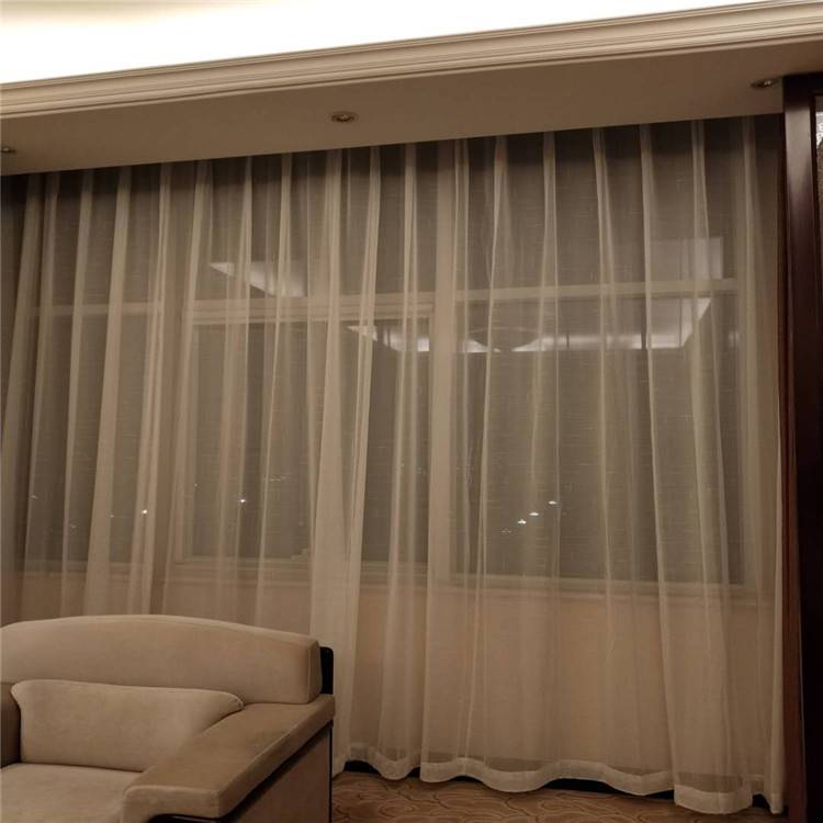 电动窗帘定做 酒店布艺窗帘定做 公寓窗帘定做 上门测量安装