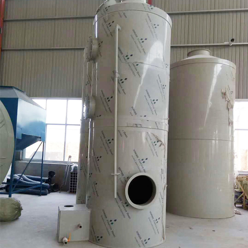 脱硫脱硝 废气处理水喷淋塔 喷漆房前处理油漆净化 旋流喷淋塔示例图3