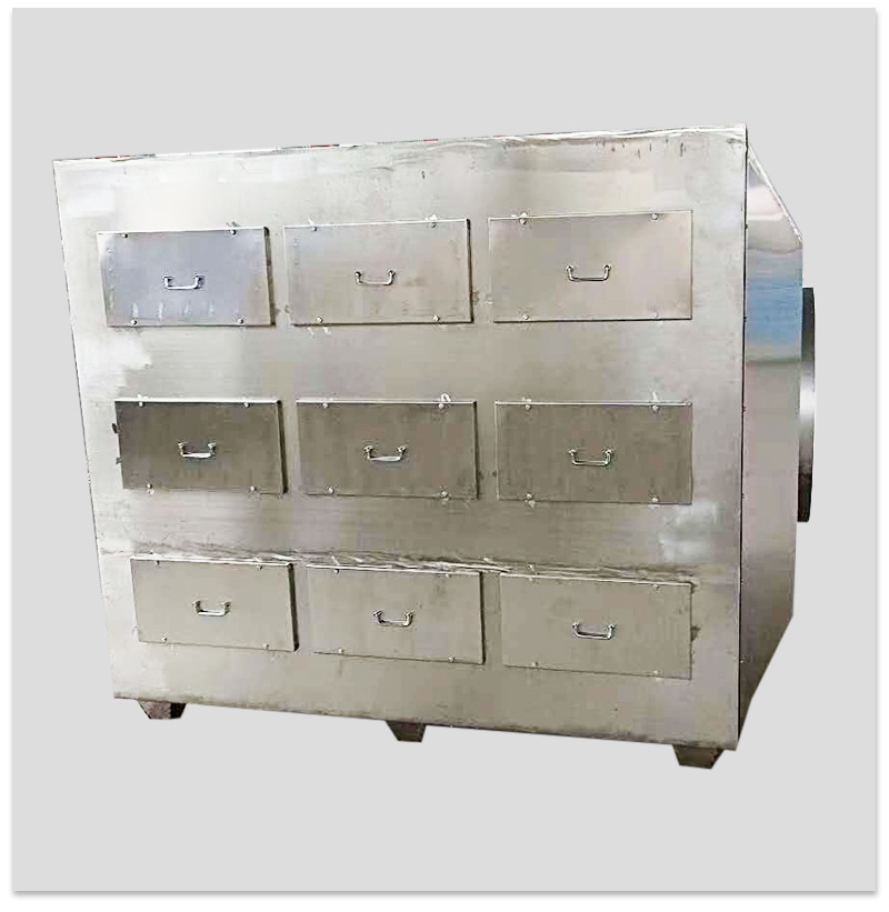 现货销售不锈钢过滤箱  活性炭吸附装置 活性炭吸附箱示例图9