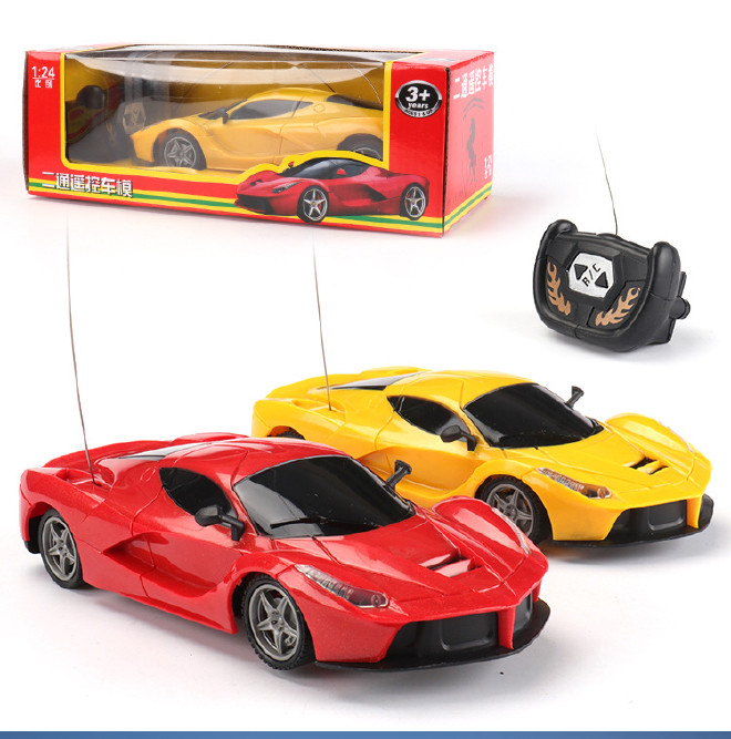 遥控车玩具5008 1:24二通新款遥控车 儿童玩具车示例图1