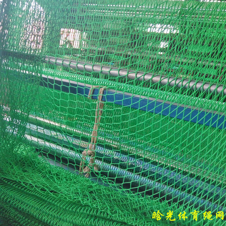 厂家直销场地围网 网球足球场隔离挡网 涤纶丙纶无节网示例图1